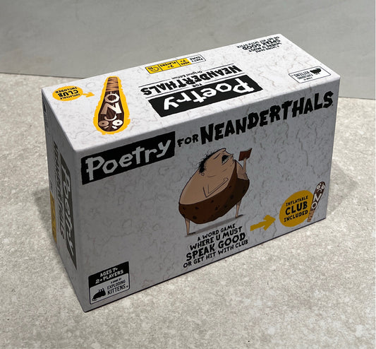 Poetry for Neanderthals