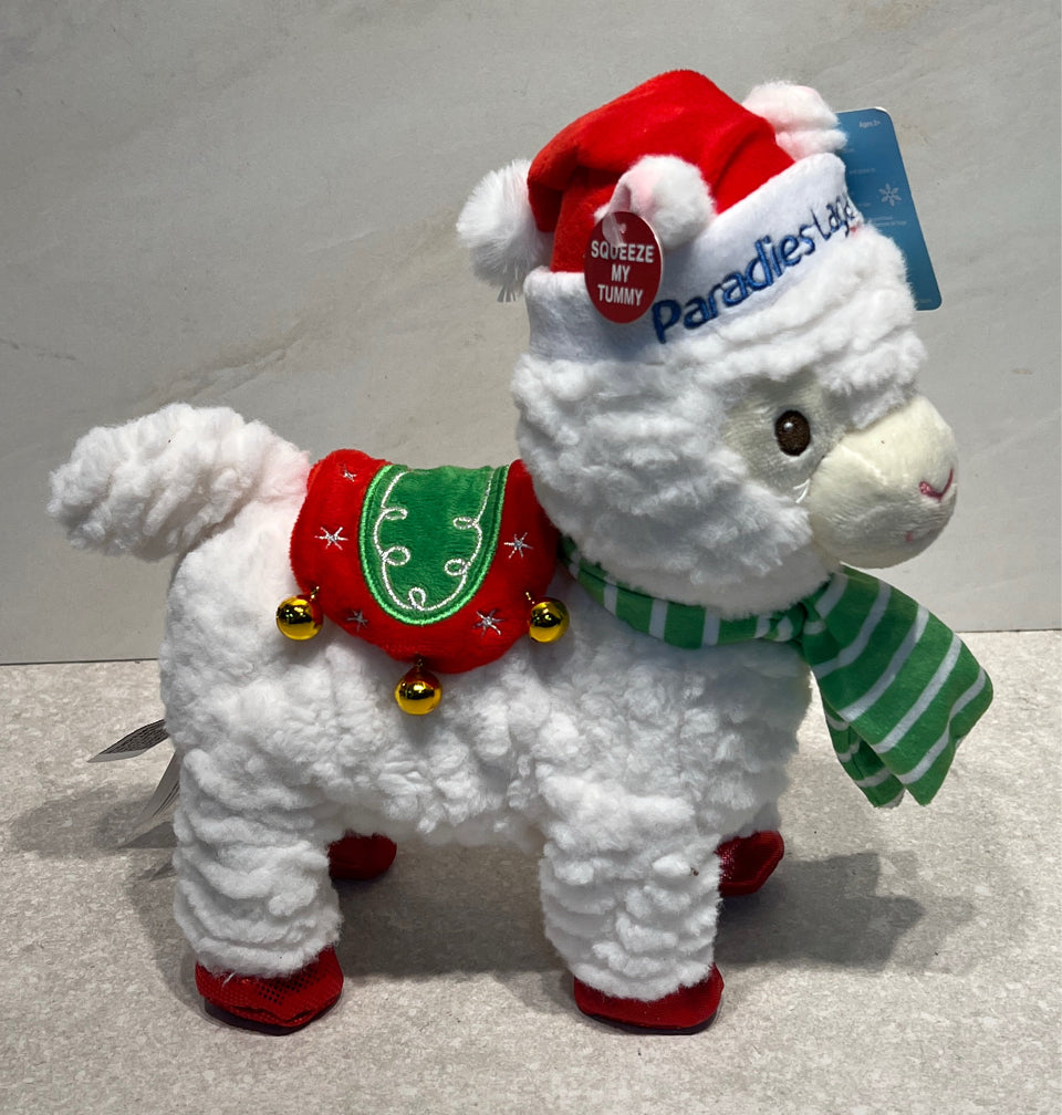 Christmas Llama Cuddle Barn