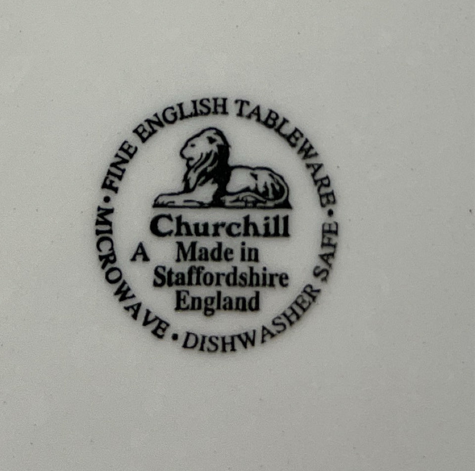 Chruchill England "The Brook" Dinnerware Set