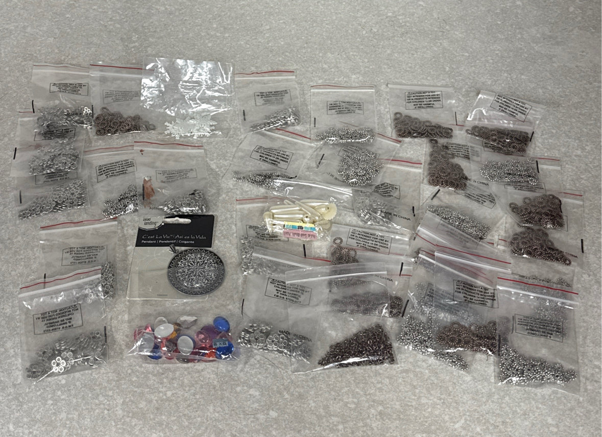 Lot of Jewelry Making Beads