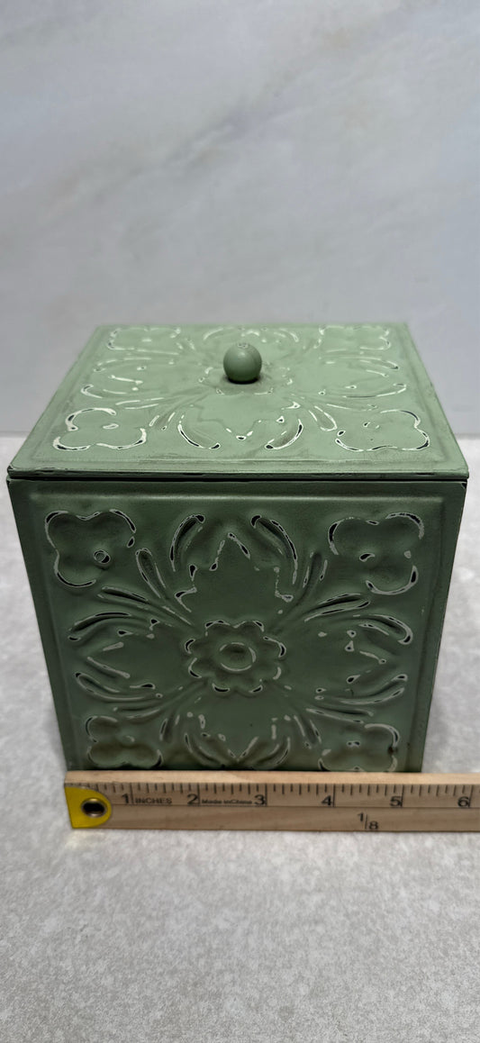 Covered Green Box