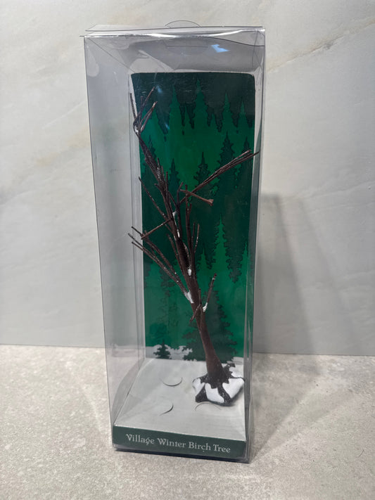 Dept. 56 Village Winter Birch Tree