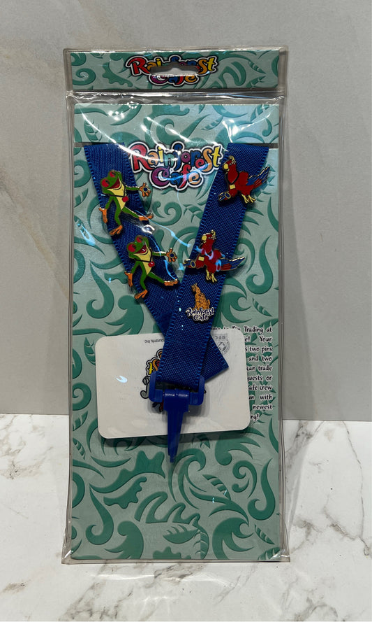 Rain Forest Cafe Lanyard