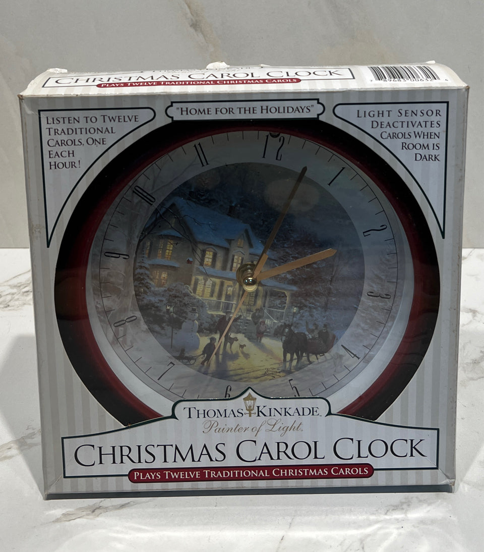 Thomas Kinkade Clock