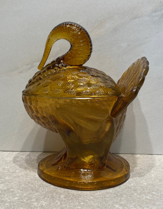 Covered Glass Turkey