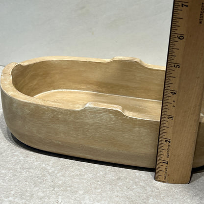 Ballard Designs Wooden Bowl
