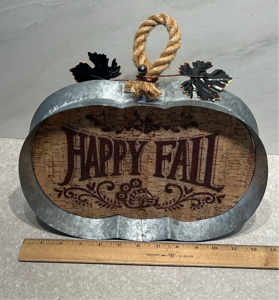 Pumpkin Sign