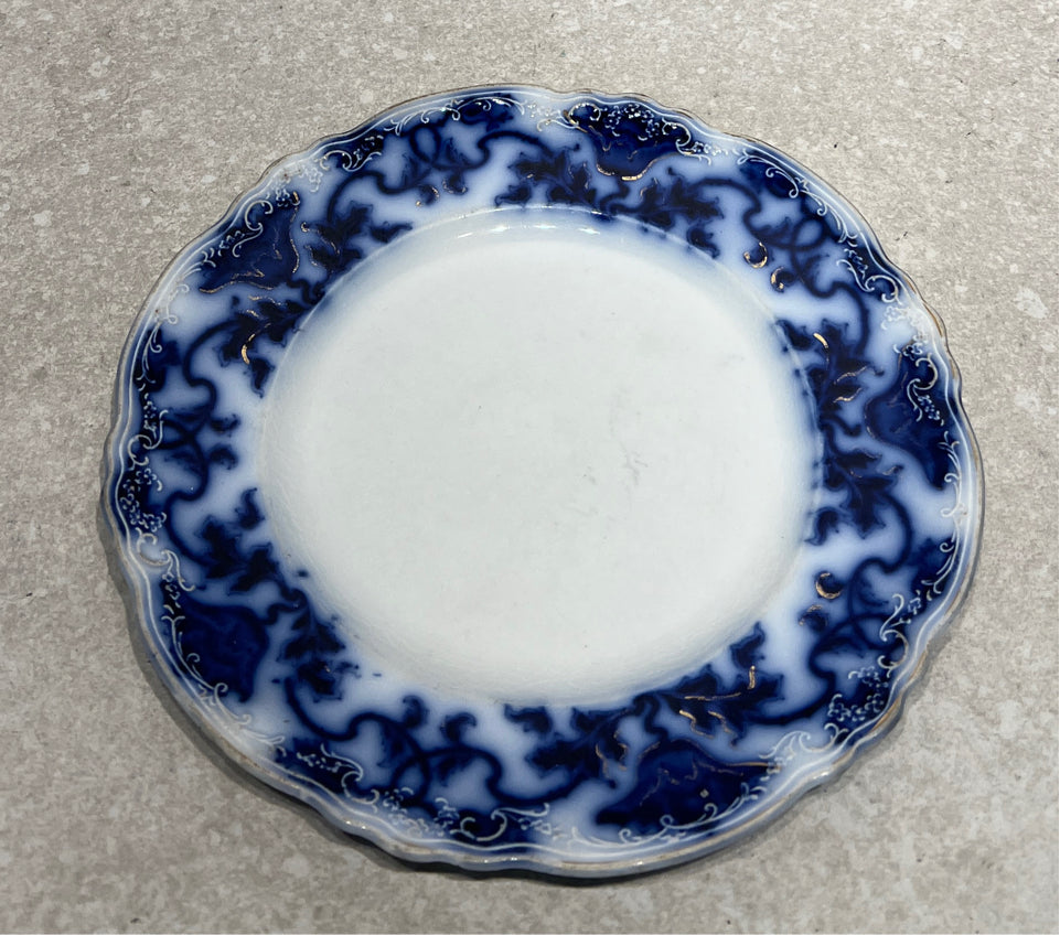 Flow Blue Plate