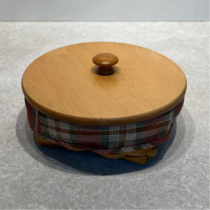Covered Longaberger Basket