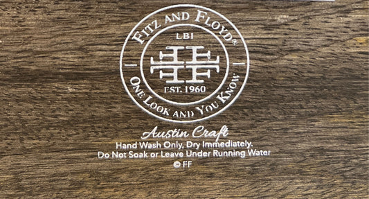 Fitz And Floyd Charcuterie Board