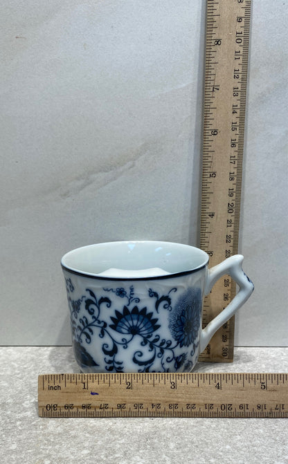 Blue Onion Shaving Mug