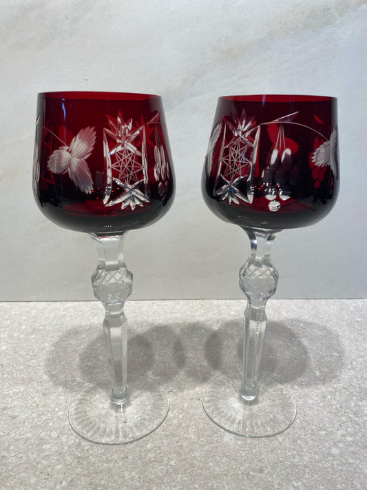 Pair of Bohemian Glasses