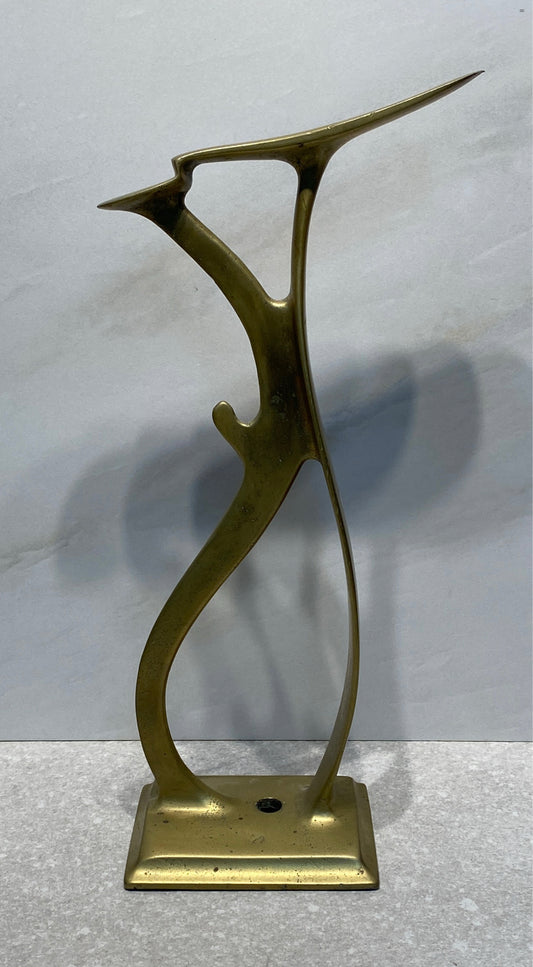 Brass Shoe Shine Stand