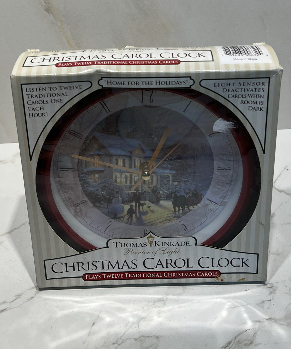 Thomas Kinkade Clock