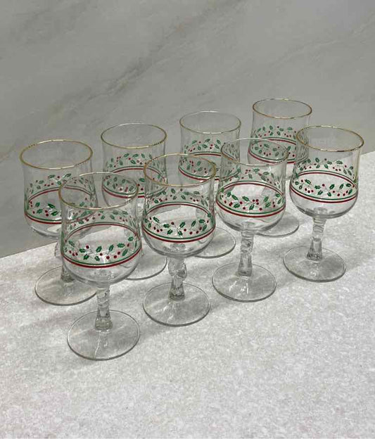 Set of 8 Glasses