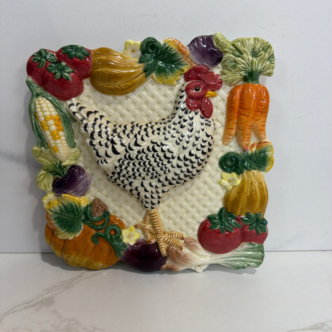 Fitz and Floyd Chicken Decor