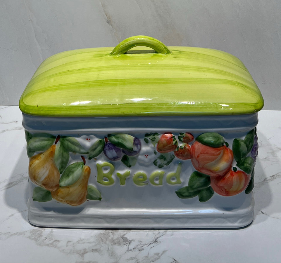 Covered Bread Jar