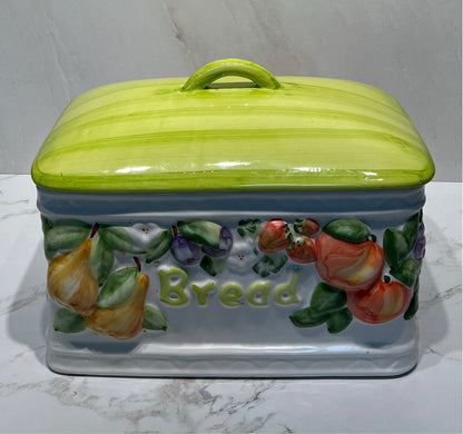 Covered Bread Jar