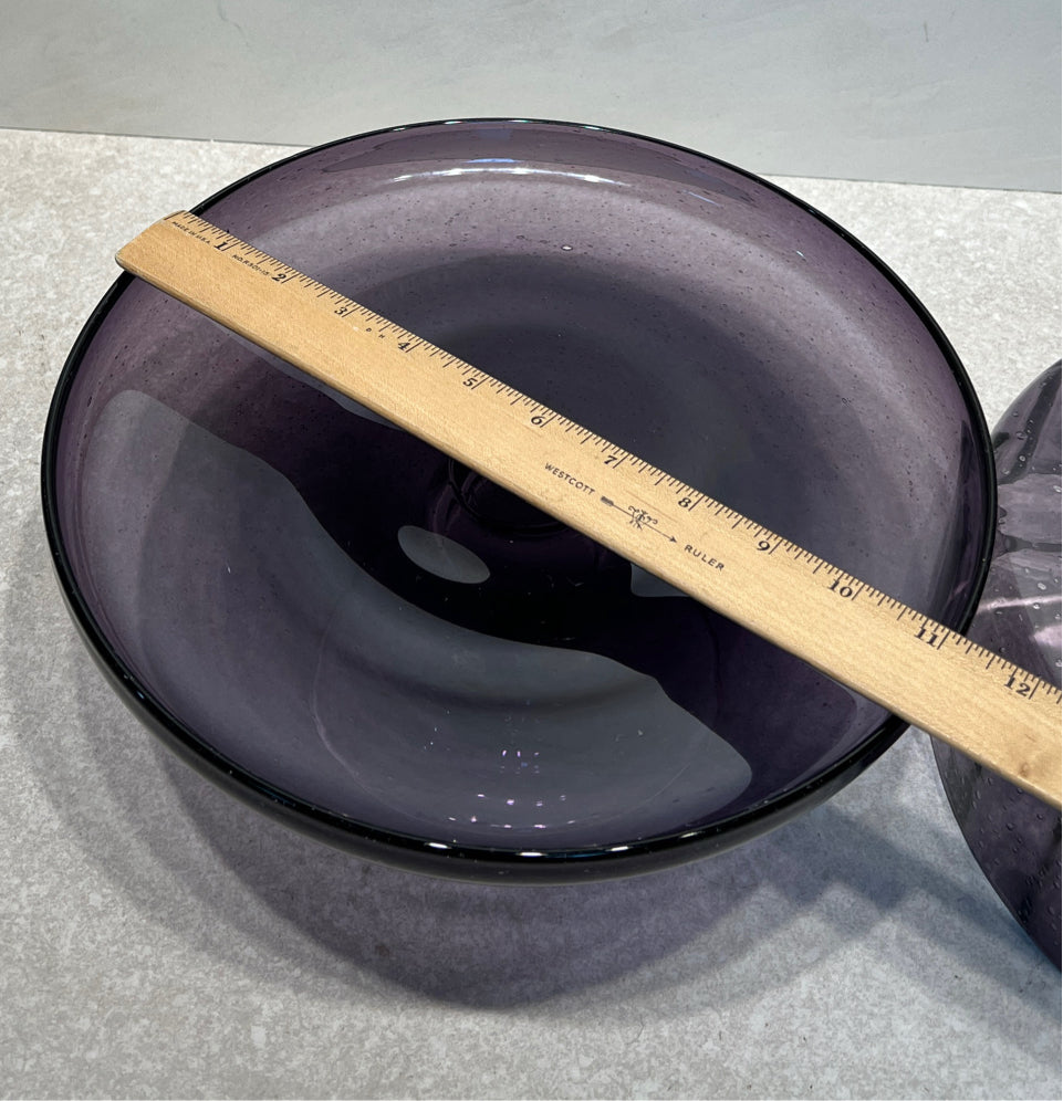 Purple Cake Plate