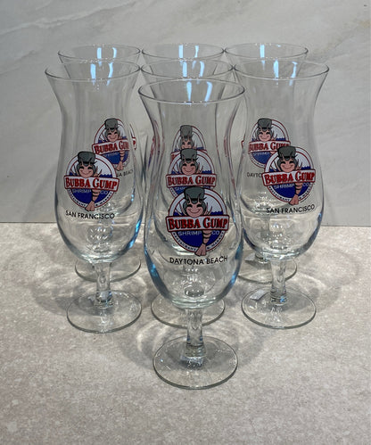 Set of 7 Bubba Gump Glasses