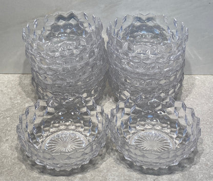 Set of 10 Fostoria Bowls