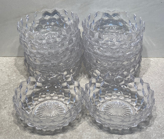 Set of 10 Fostoria Bowls
