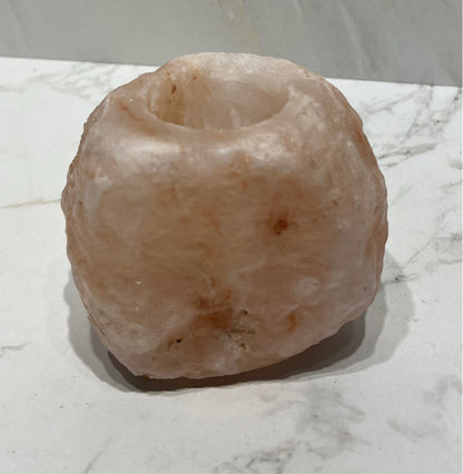 Salt Candle Holder
