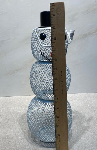 Snowman Bird Feeder