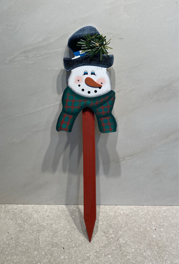 Snowman Stake