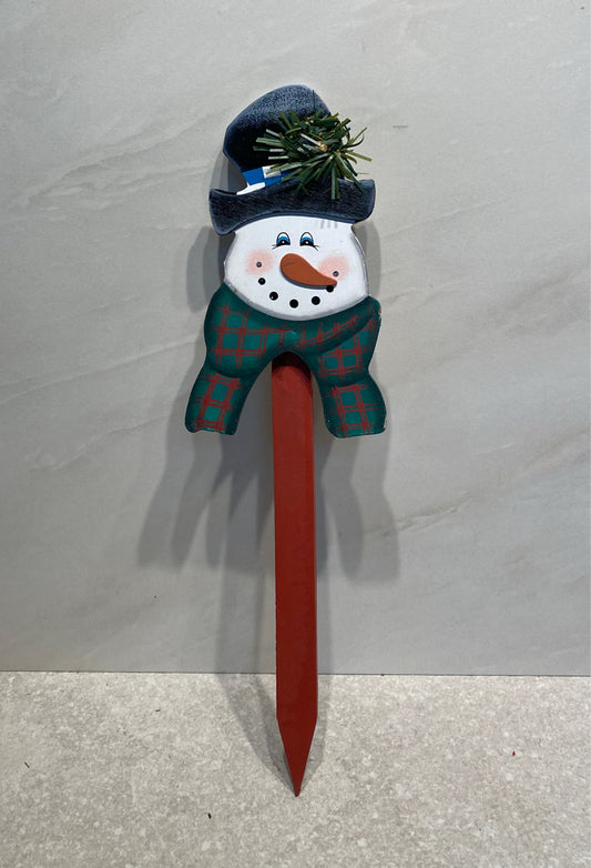 Snowman Stake