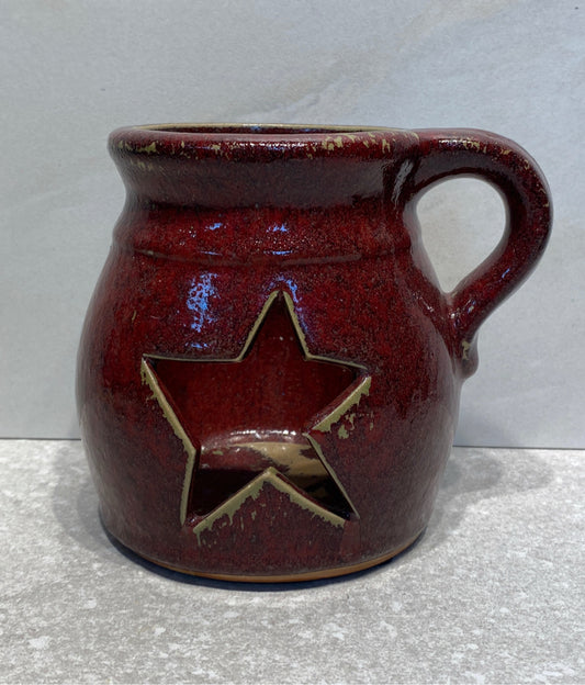 Pottery Candle Holder