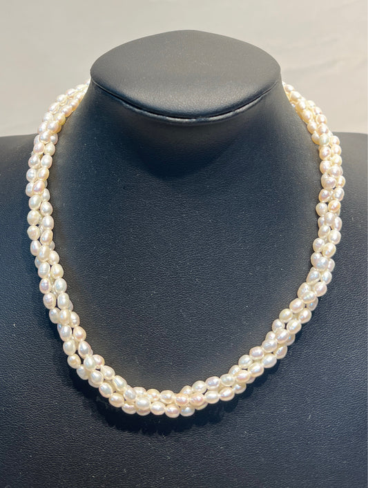 Sterling Clasp Necklace
