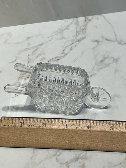 Glass Wheel Barrow