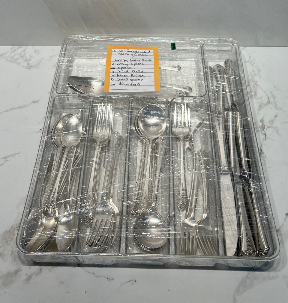 Holmes & Edwards Silverware Set