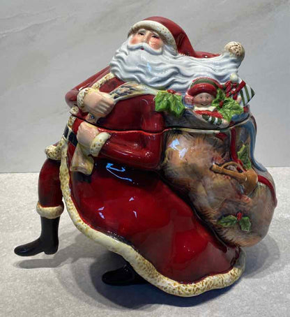 Santa Cookie Jar