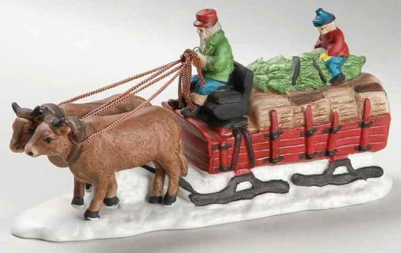 Dept. 56 Ox Sled