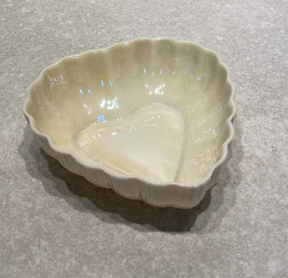Belleek Heart Dish