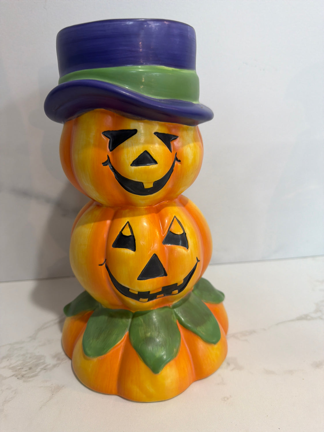 Pumpkin Candleholder
