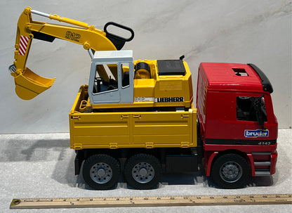 Truck With Excavator