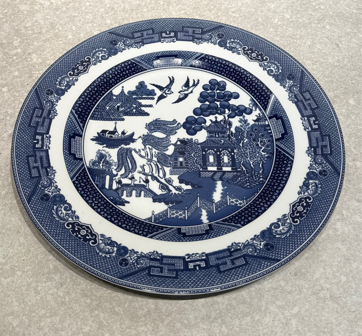 Blue Willow Dinner Plate