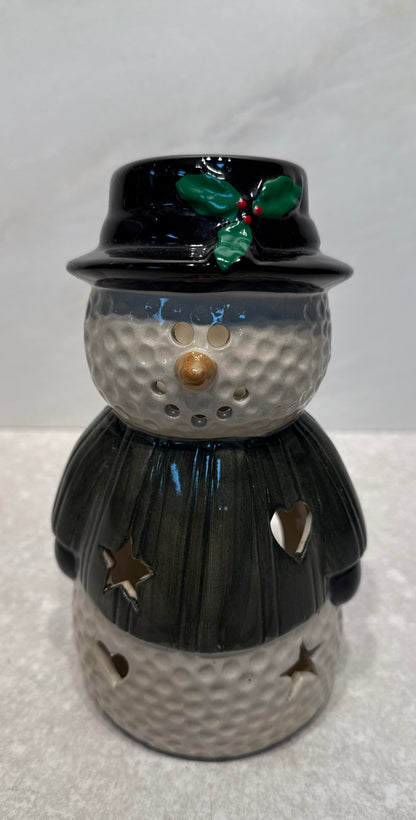 Snowman Candleholder
