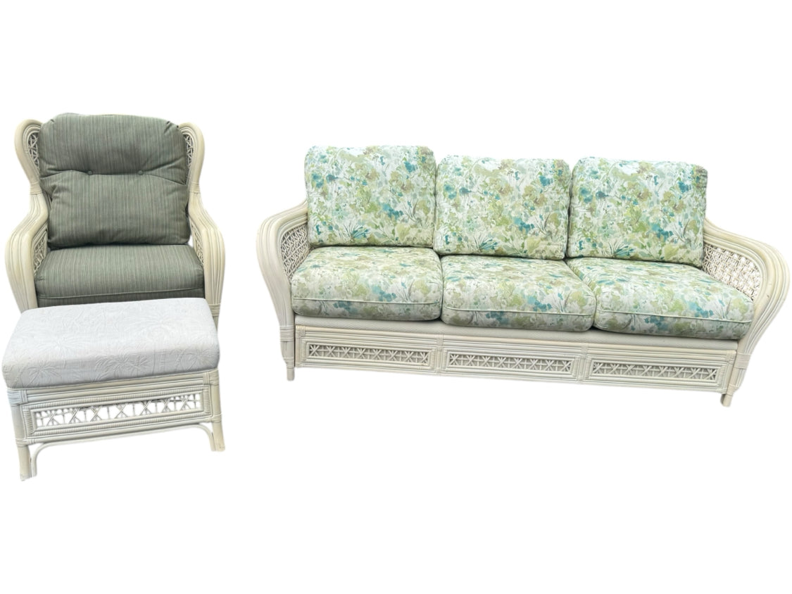 Sofa, Chair, Ottoman