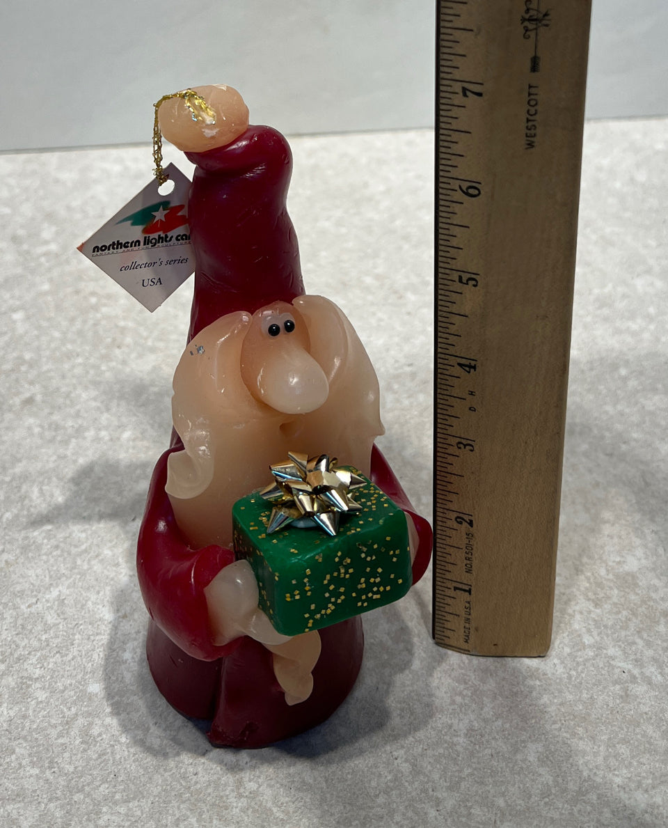 Snowman Candle