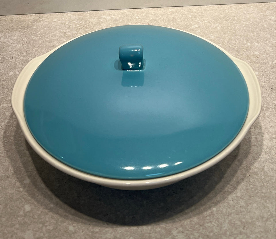 Vintage Atomic North Covered Bowl