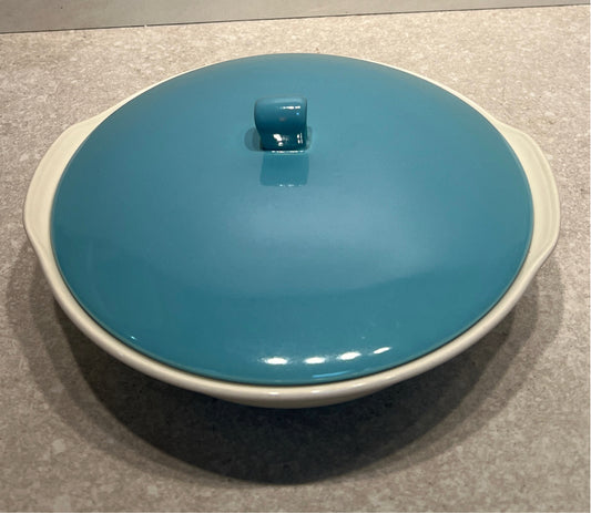 Vintage Atomic North Covered Bowl