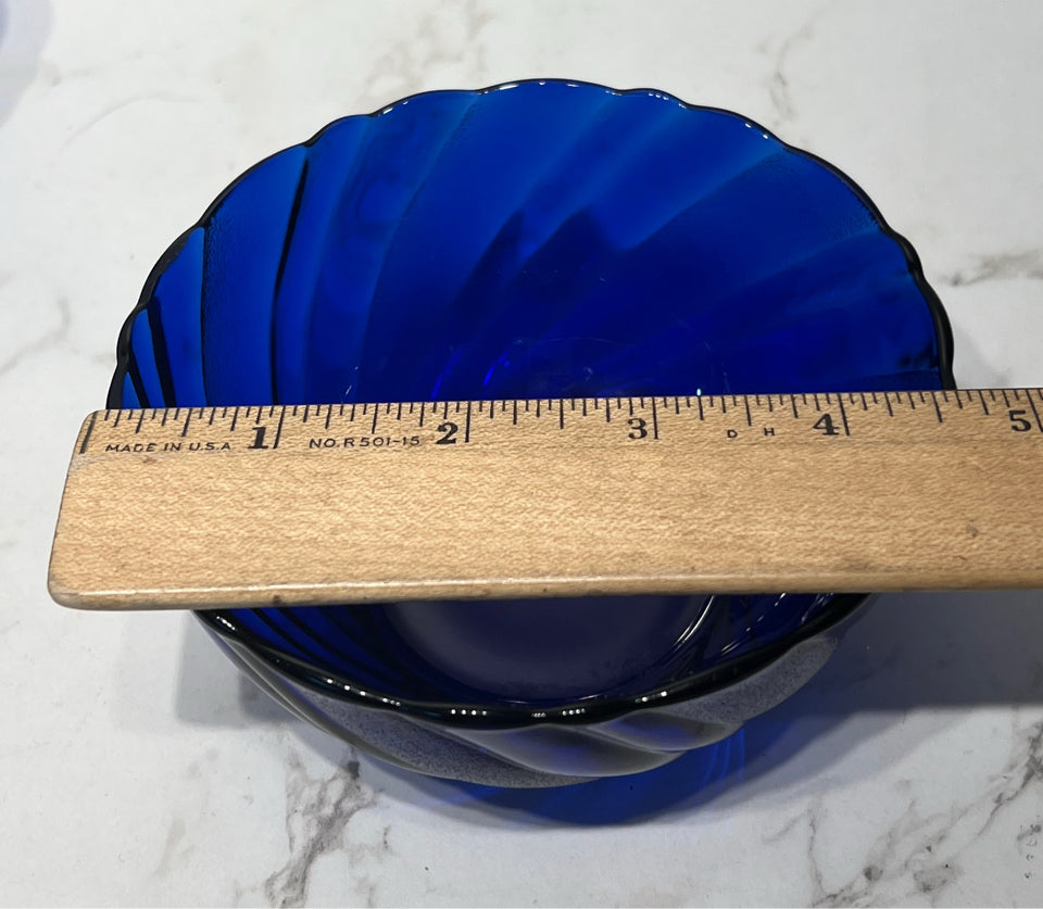 Set of 4 Blue Bowls