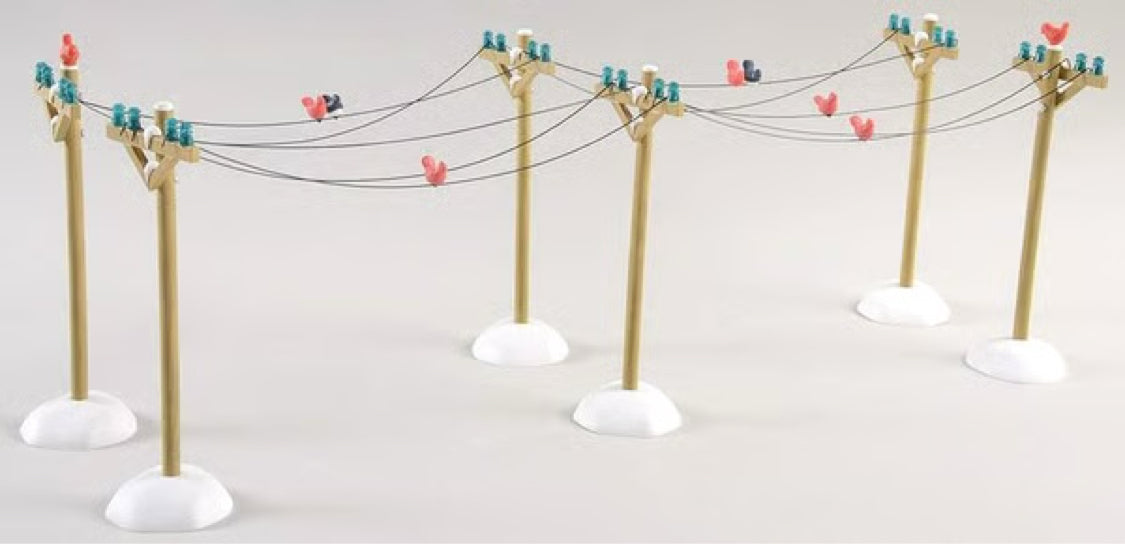 Dept. 56 Telephone Poles