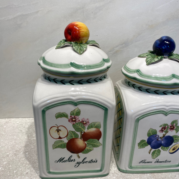 Villeroy and Boch Fench Garden - Set of 3 Canisters