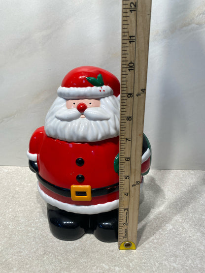 Vintage Plastic  Santa