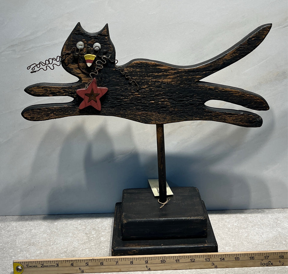 Wooden Cat